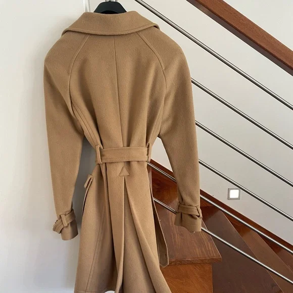 Camel Massimo Dutti coat - Picture 3 of 4